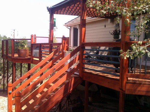 Refinished Deck in Colorado Springs