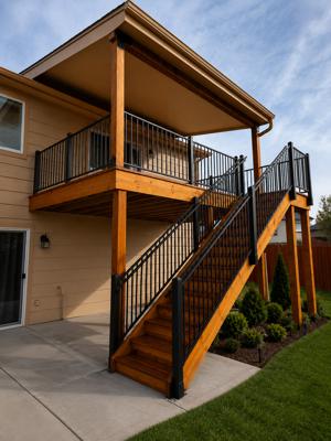 New Deck Built by O'Leary & Sons