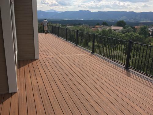 Composite Deck in Colorado Springs