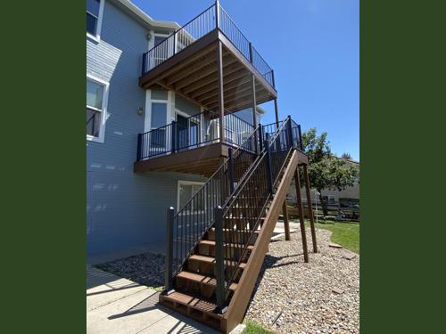 Bungalow Composite Deck in Colorado Springs