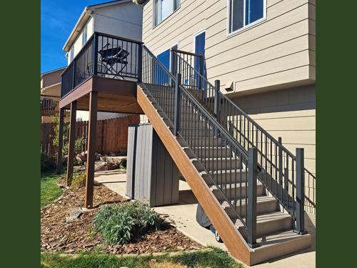 Cabana Bungalow Composite Deck in Colorado Springs