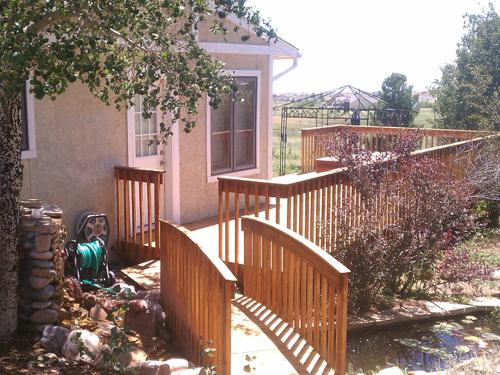 All Wood Deck in Colorado Springs