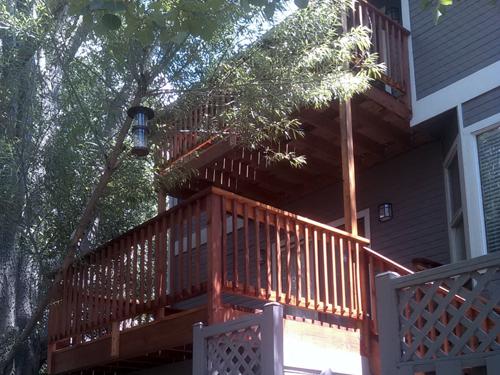 All Wood Deck in Colorado Springs