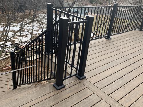 New deck construction in Colorado Springs