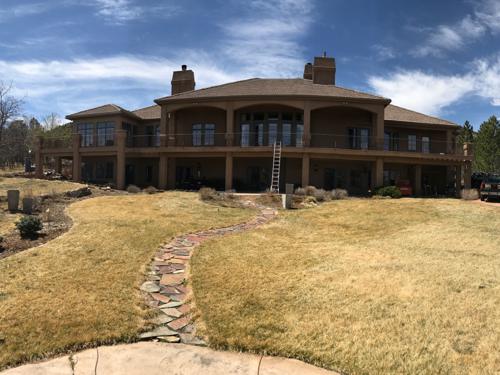 New deck construction in Colorado Springs