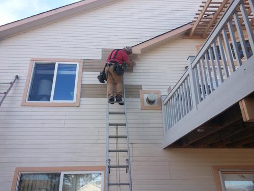 Chimney Removal Before in Colorado Springs